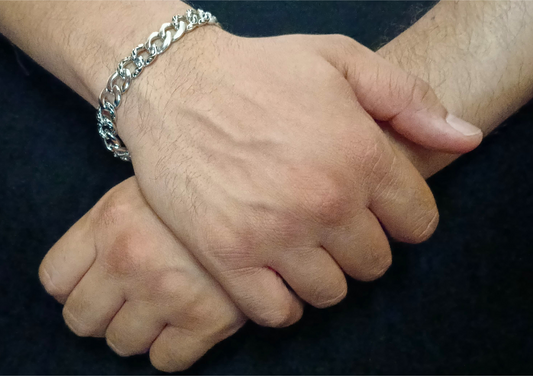 Bold Rolo Chain Bracelet – 92.5 Sterling Silver