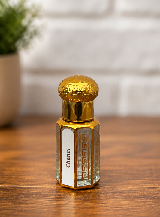 Chanel Inspired Attar | Chanelle Essence – Attar for Women | Elegant Floral, Woody & Ambery Perfume Oil