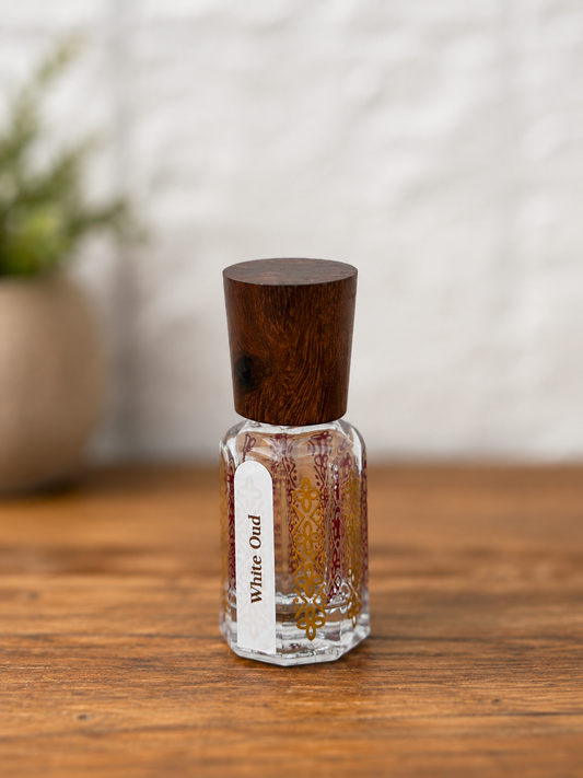 White Oud Attar for Men | Soft oud, Clean musk, Refined Woods